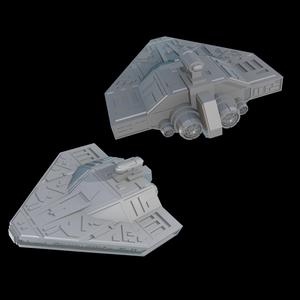 Acclamator Class Chibi Star Wars Ship