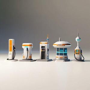 Futuristic Fuel Stations