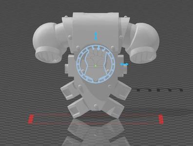 Crimson Fist Backpack