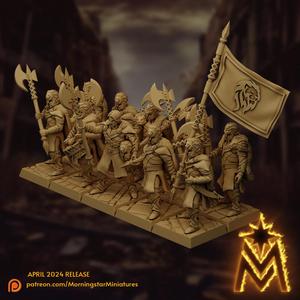 High Elf Lion Guard | 32mm Scale Presupported
