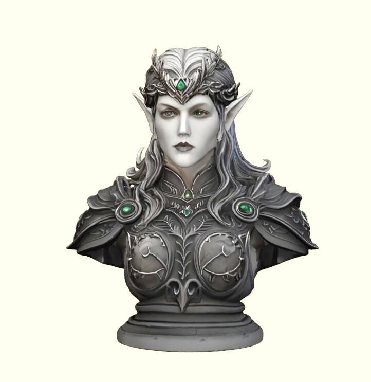 Elven Sorceress Bust
