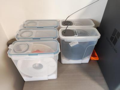 4L Grain Container Conversion - 3D Printable Filament Dry Box Base