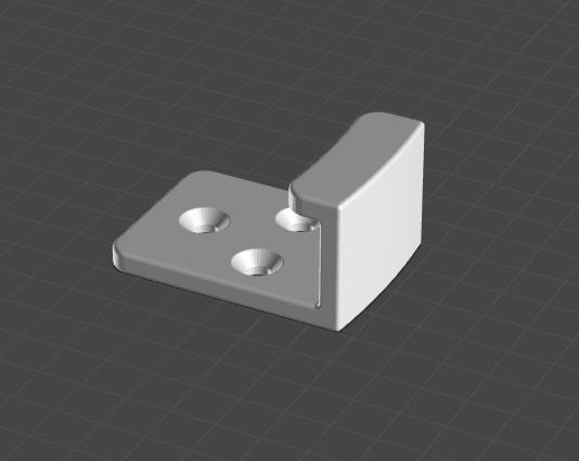 wall bracket for round panel