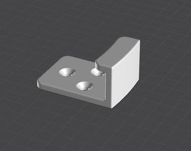 wall bracket for round panel