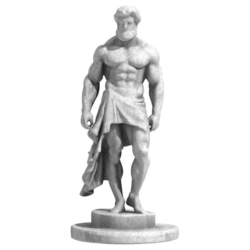 Muscular Greek Sculpture