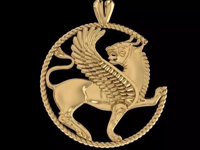 pendant lion