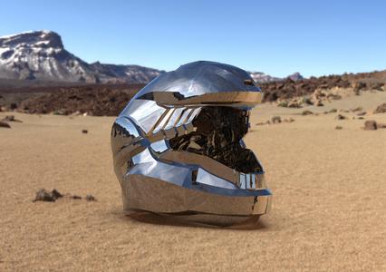 Halo 5 Warmaster print ready Helmet