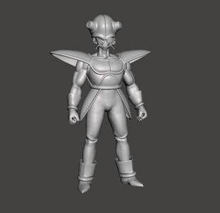 Cui (Kiwi) - Dragon Ball 3d Model