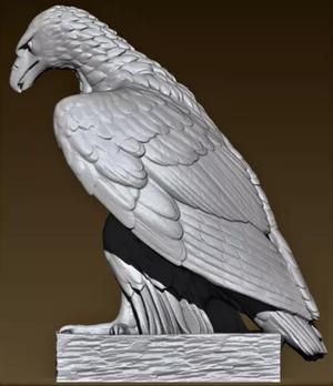 Eagle statue