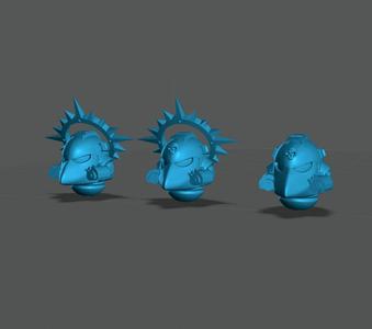 Heavy Beaky Helmet Sergeant and Halo