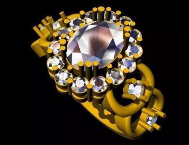 Cluster Ring 3dm file