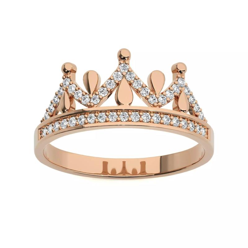 Crown Ring renders 3dm stl details