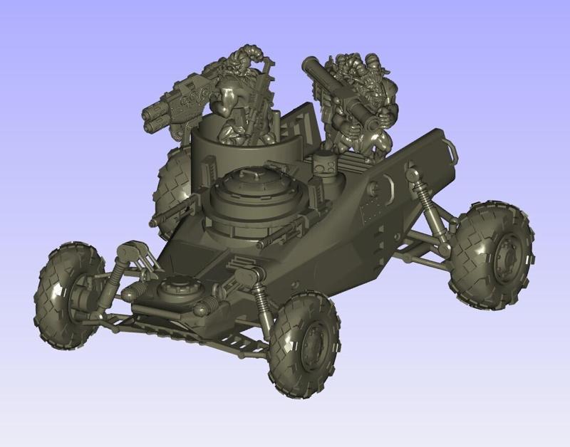 Imperial space army Beast-Weapon-Assault-Vehicles