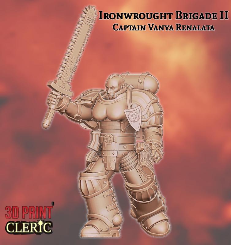 Ironwrought Brigade II - Captain Vanya Renalata