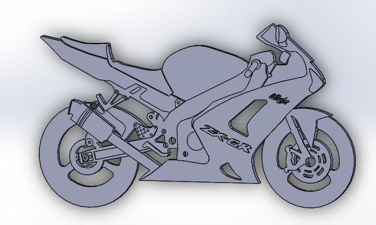 Kawasaki ZX-6R 2004 Wallart