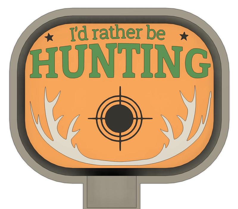 Hunting Car Freshie Silicone Mold Housing