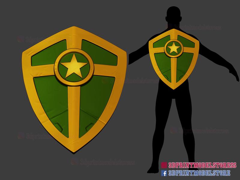 Captain America Hail Hydra Supreme Shield - Marvel Cosplay 3D print model