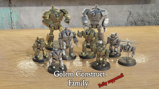 Golem Construct Family