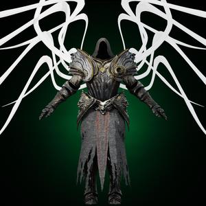 DIABLO 4 INARIUS ANGEL ARMOR SET life size cosplay - Diablo Fan Art
