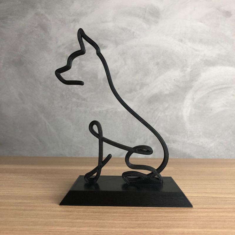 Miniature Pinscher Line Art