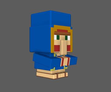 Minecraft Wandering Trader Minifigure