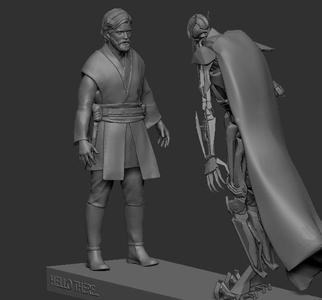 Kenobi and Grievous