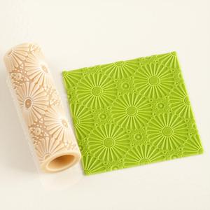 Mini Mandala Circles Texture Roller no.4