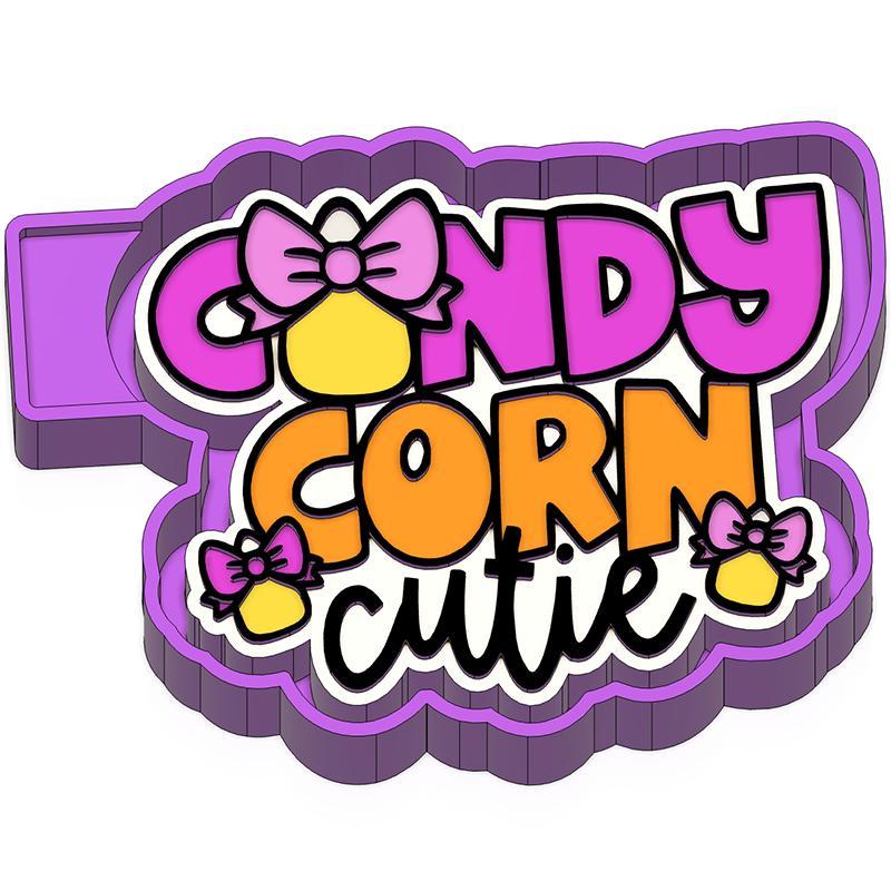 Candy Corn Cutie Freshie STL Mold Housing
