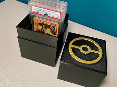 NO AMS Scatola porta 10 carte PSA Pokémon Pokéball