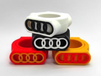 Audi Logo Keychain