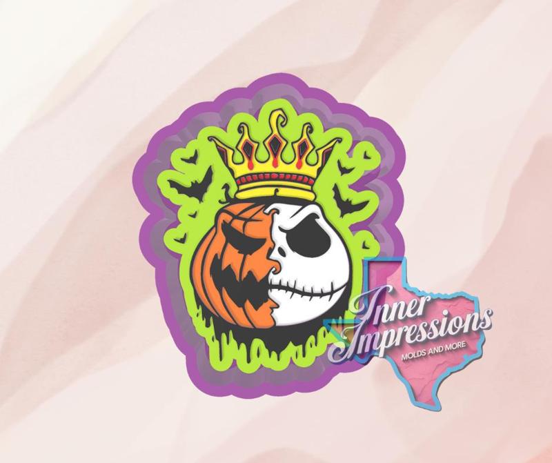 Jack Halloween King Freshie Mold
