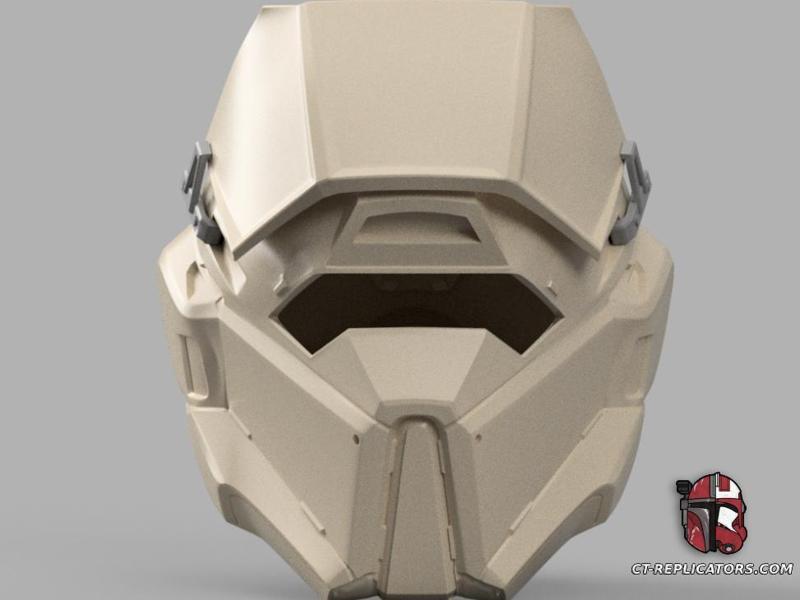 Helldivers 2 - CE-64 Grenadier Helmet Cosplay 1:1 Replica