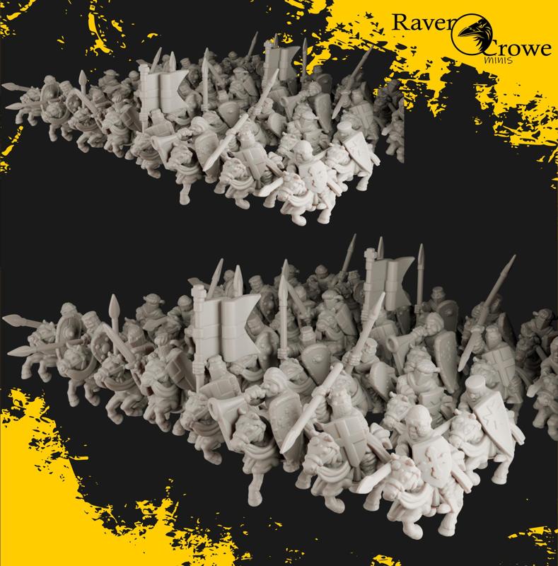 Knight Captain 10mm Hero