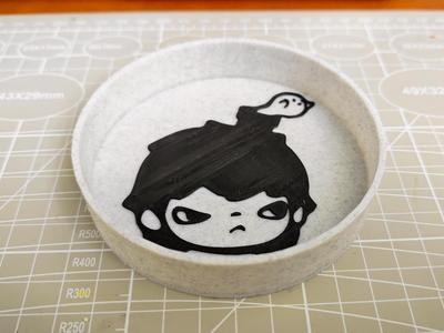 Ono Hirono mini tray [Chimney Little Ghost]