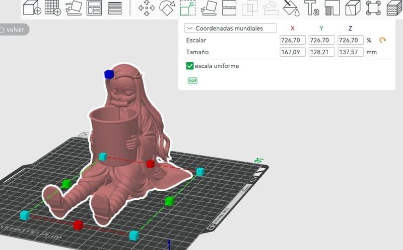 Nezuko Kamado Anime Demon slayer popcorn cup