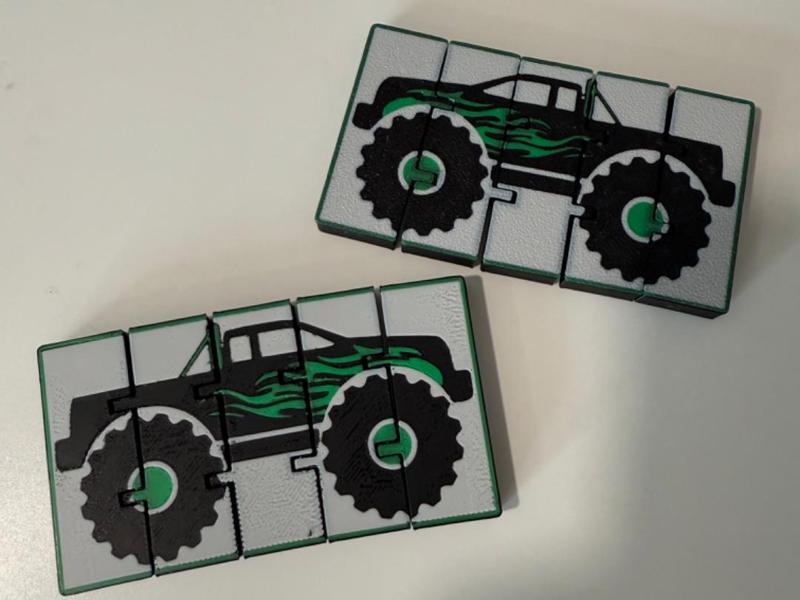 Monster Truck Flexi Toy