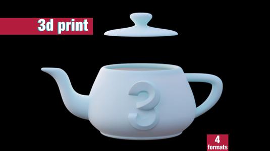 3dsmax LOGO Taepot 3D print STL model