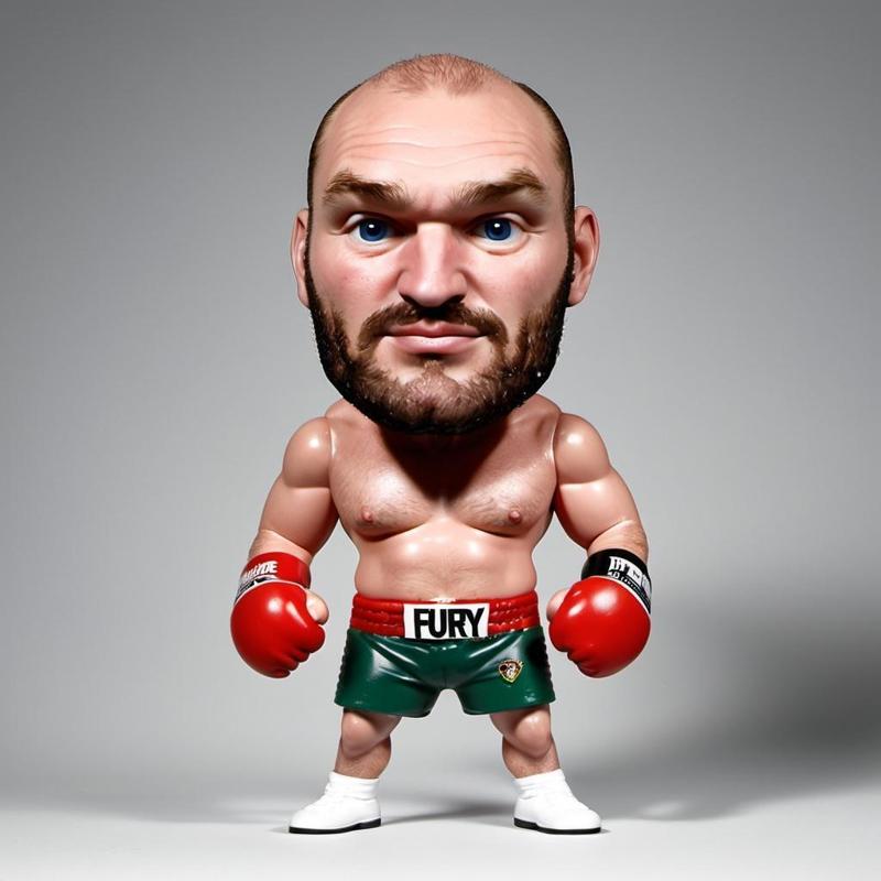 Tyson Fury Boxing Figure