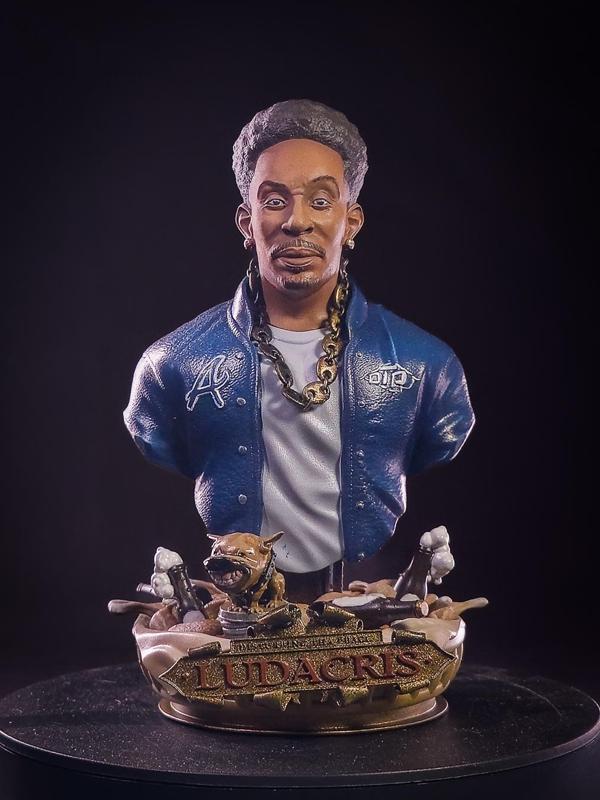 Ludacris Bust : Diorama STLs ready for printing | Hiphop Art