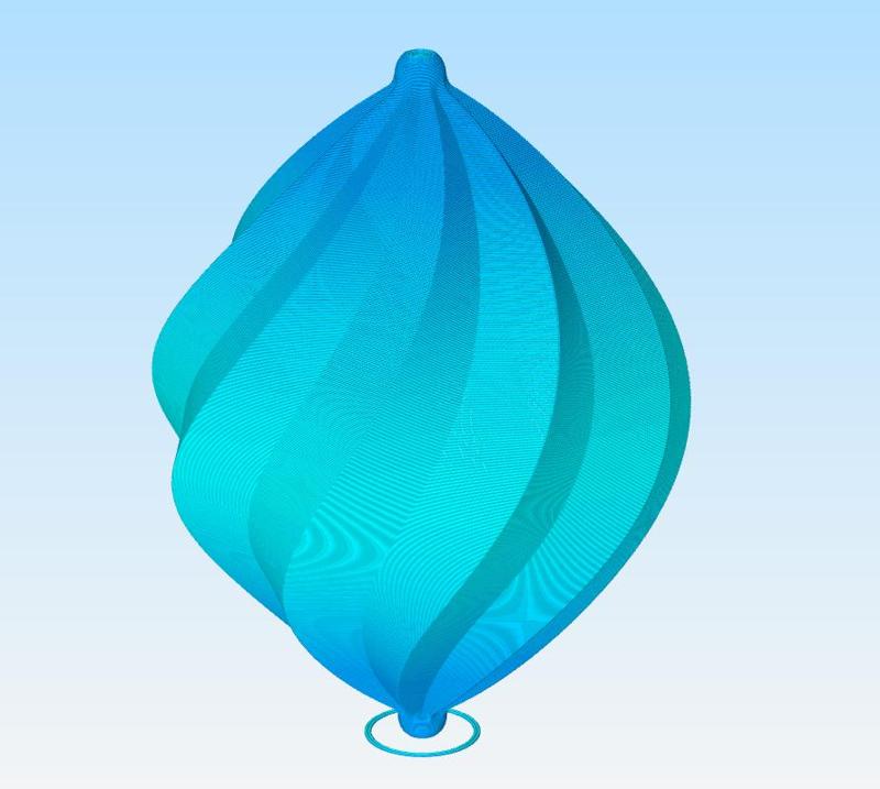 SL_ST CHRISTMAS ORNAMENTS VASE MODE-06