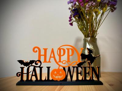Happy Halloween sign