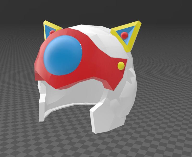 Samurai Pizza Cats Helmet