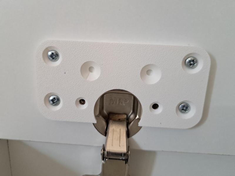 Hinge repair plate 