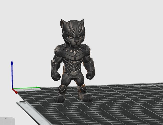 BLACK PANTER COLORED