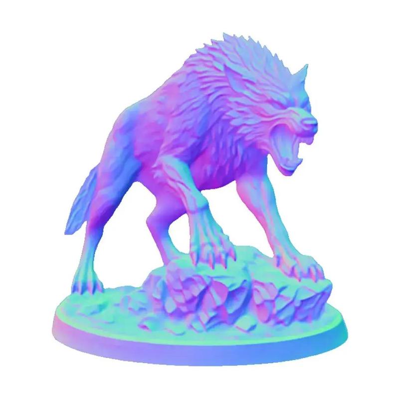 Dire Wolf (Dire Wolf) - Dungeons and Dragons