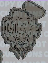 States with Bow Silicone Mold Housing - Utah