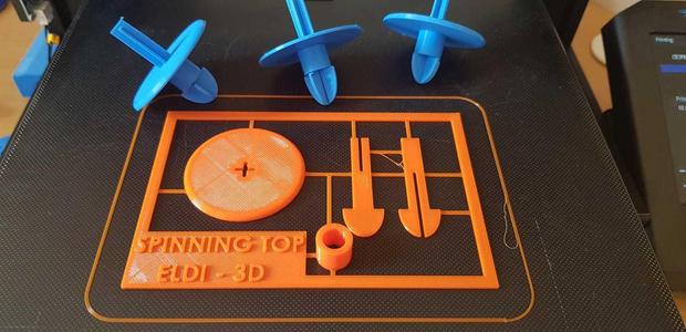 SPINNING TOP kit card