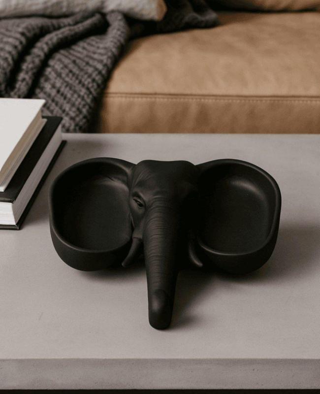 Elephant Spirit Tray 3D Printable | Decorative Elephant Serving Tray STL
