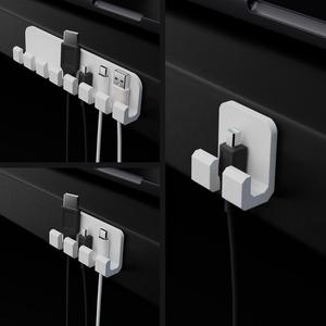 Desk Cable Organizer Set – Single, Triple & Seven Slot