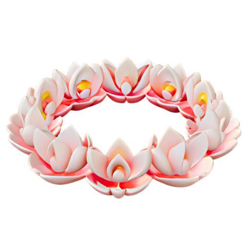 Beautiful Lotus Flower bracelet